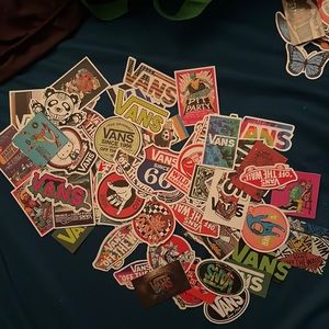 VANS 60+ STICKERS LOT